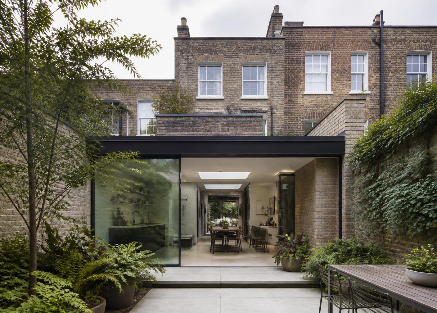 The Courtyard House in Islington, London, United Kingdom